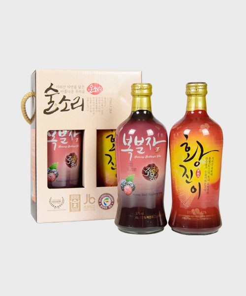 커플3호 (황진이375ml 1병 + 주몽375ml 1병)